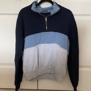 Brandy Melville quarter zip hoodie.